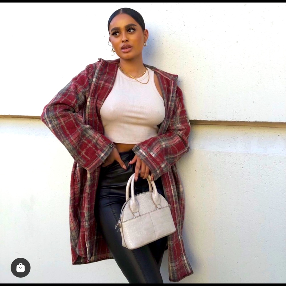NEW plaid shacket